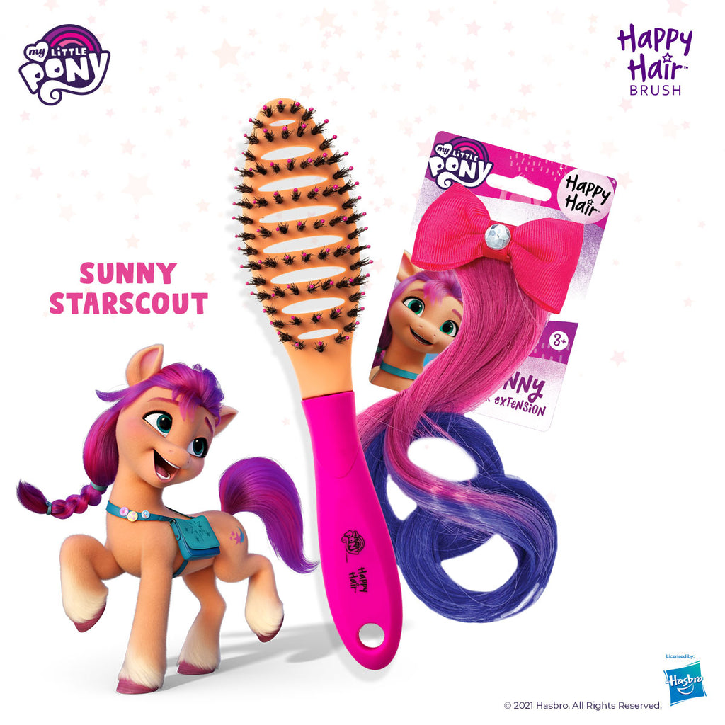 Happy Hair Brush My Little Pony Sunny My Little Pony Fun Pack