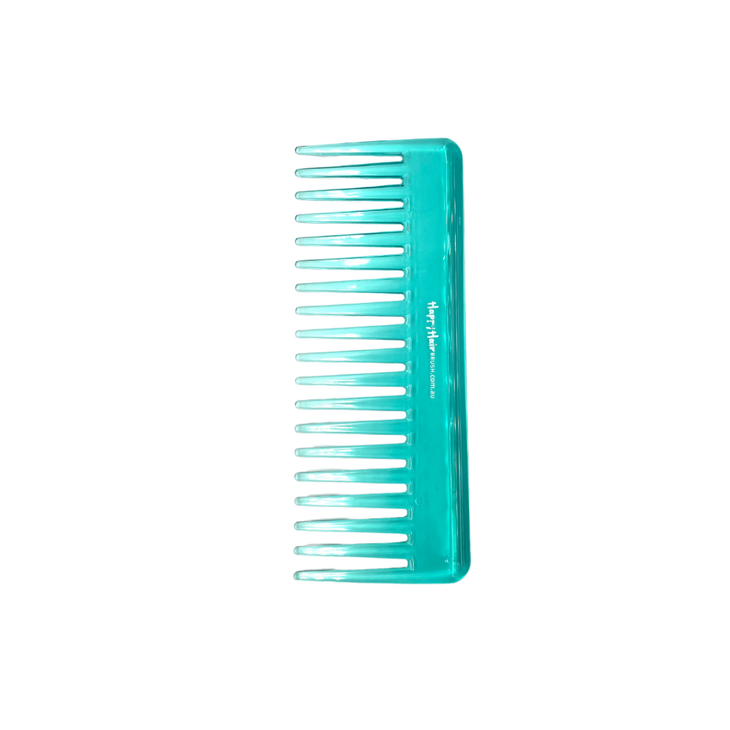 Happy Hair Brush Comb Set - Wet Comb - Teal