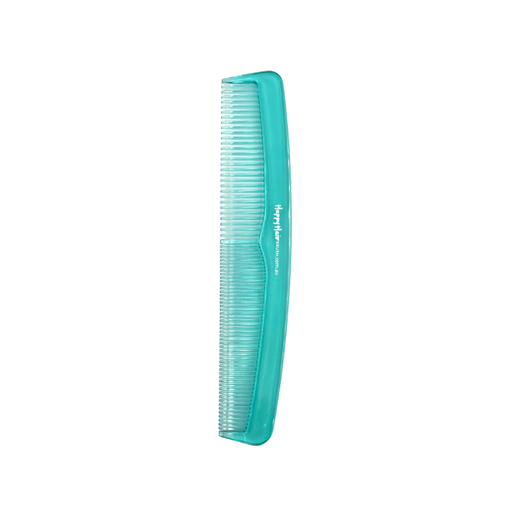 Happy Hair Brush Comb Set - Sectioning Comb - Teal