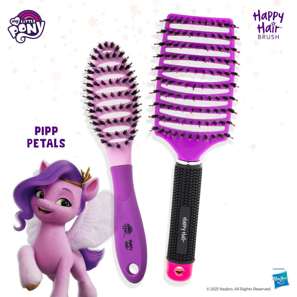 Happy Hair Brush My Little Pony Pipp My Little Pony Brush Pack